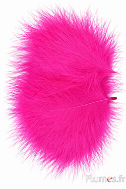 Pute Marabu - 8-12 cm - fuchsia